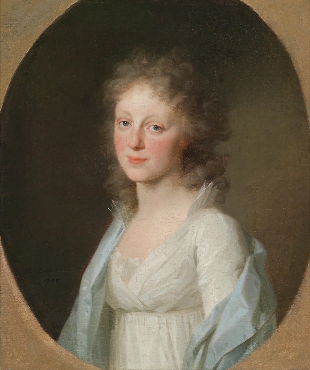 Signora Loder, nata Richter da Johann Friedrich August Tischbein