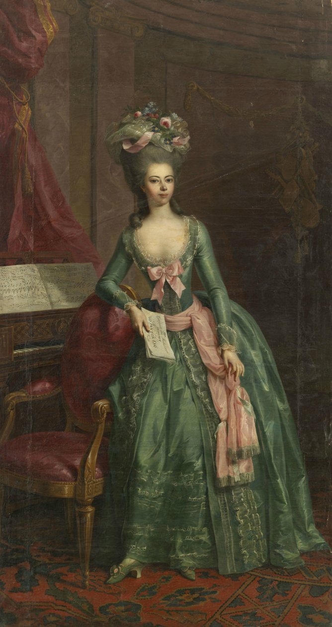 Juliane, principessa di Schaumburg-Lippe da Johann Heinrich Tischbein