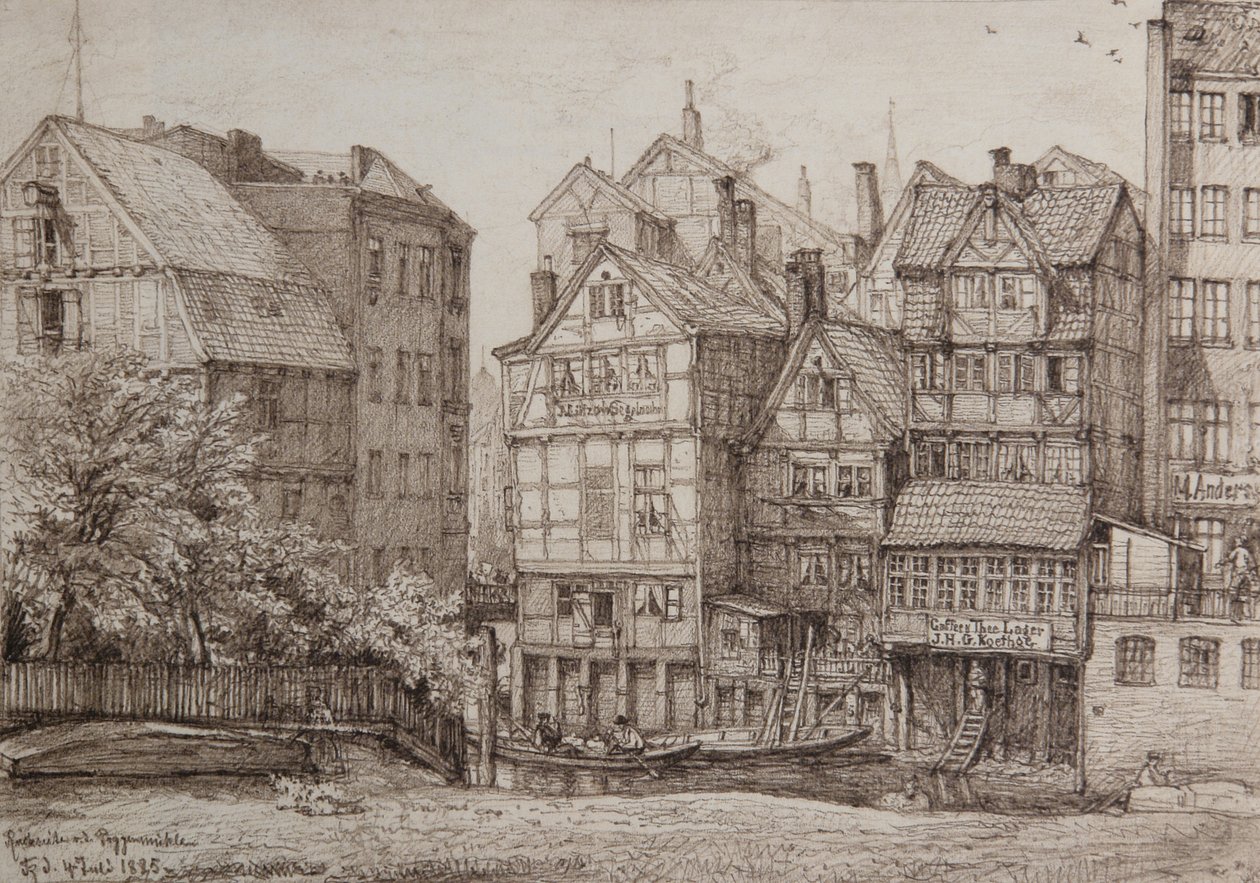 Momenti di una città da Johann Theobald Riefesell