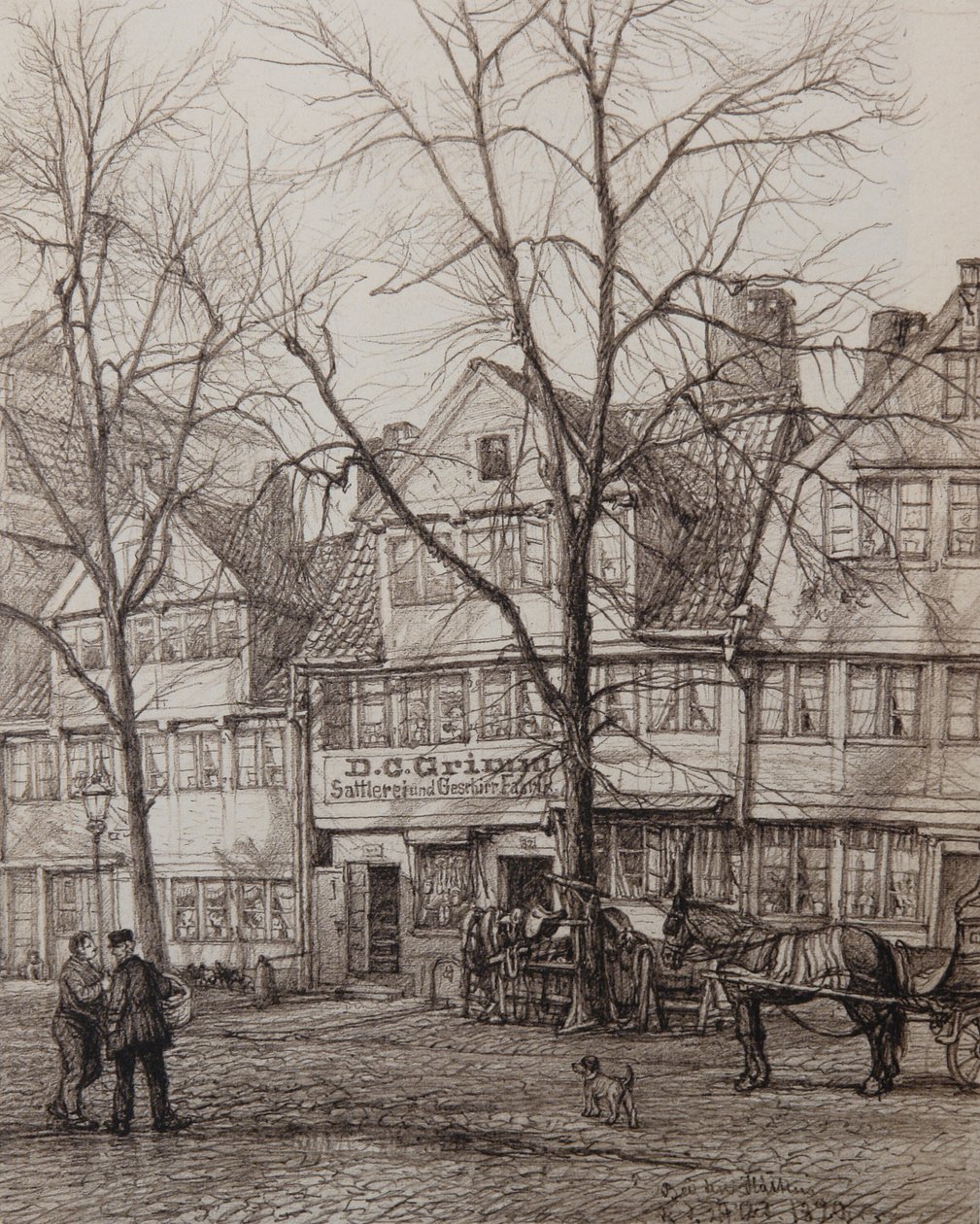 Momenti di una città da Johann Theobald Riefesell
