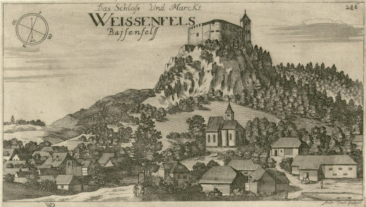 Grad Bela pe da Johann Weikhard von Valvasor