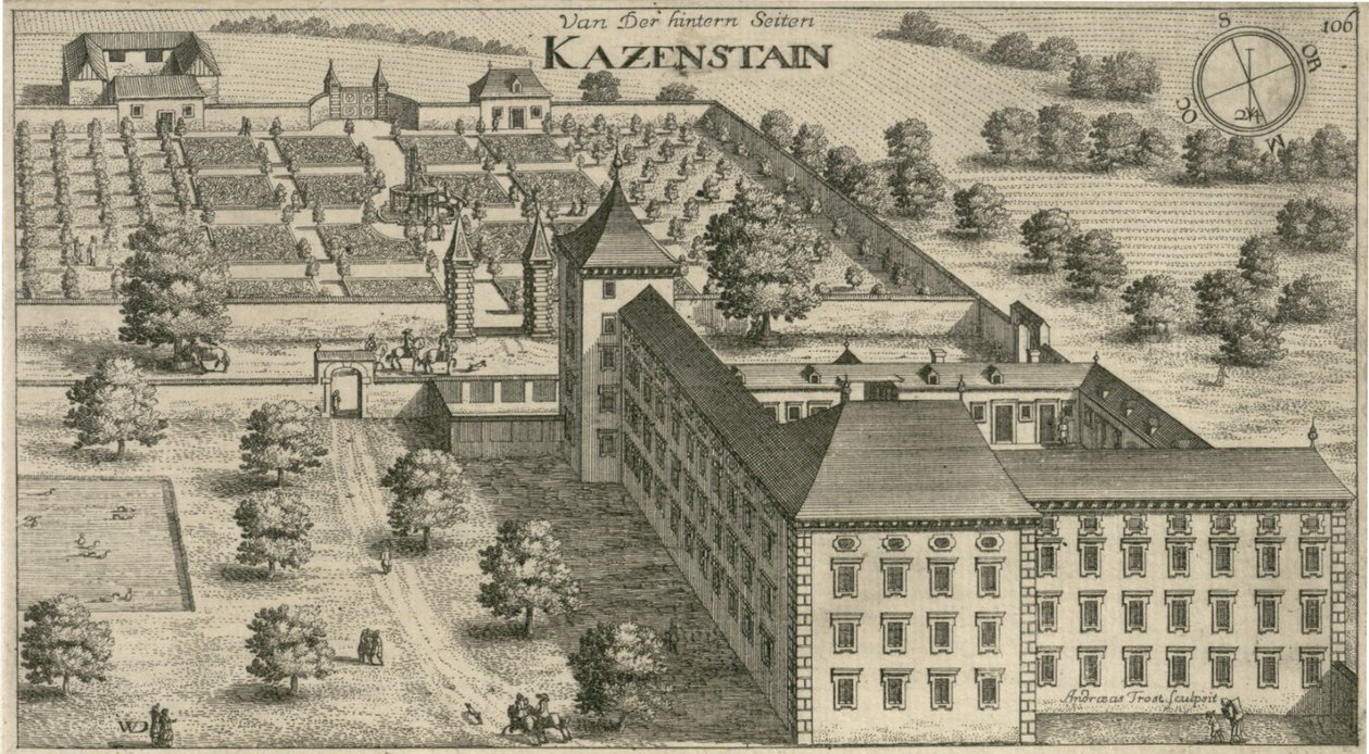 Grad Kacenštajn da Johann Weikhard von Valvasor