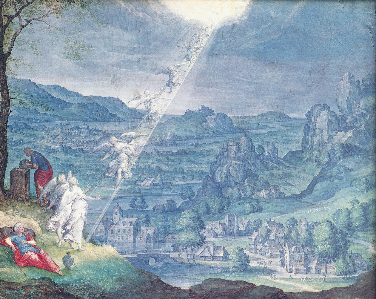 Il sogno di Giacobbe da Johann Wilhelm Baur
