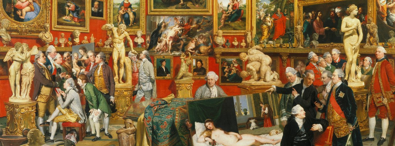 Tribuna degli Uffizi - livello 3 da Johan Joseph Zoffany