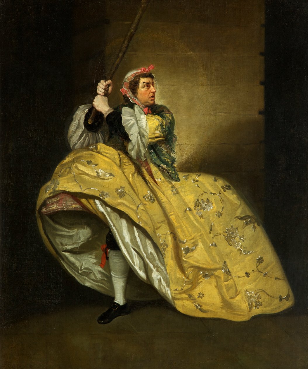 David Garrick come John Brute in 