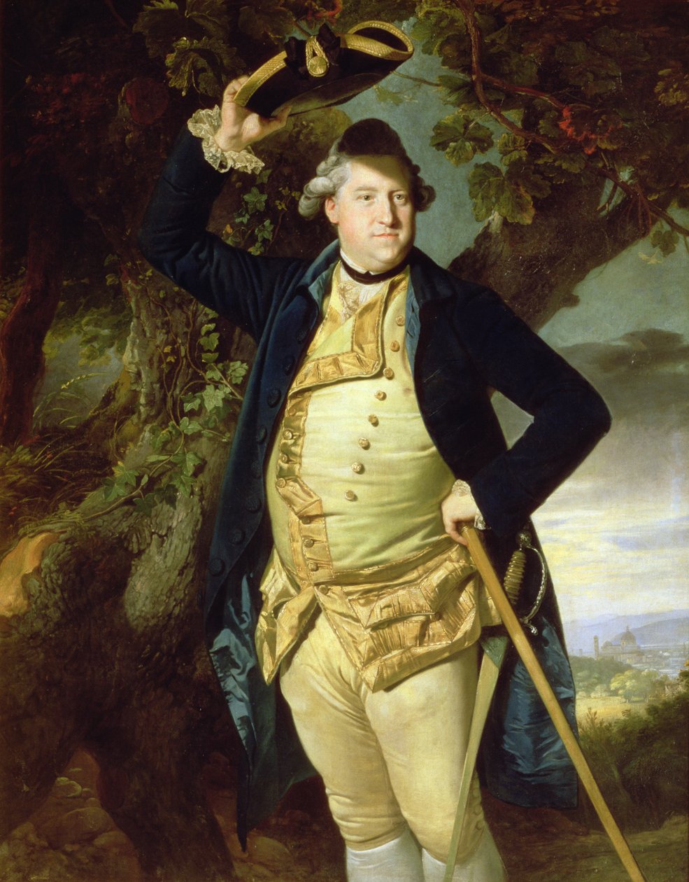 Ritratto di George Nassau, 3° conte Cowper da Johan Joseph Zoffany