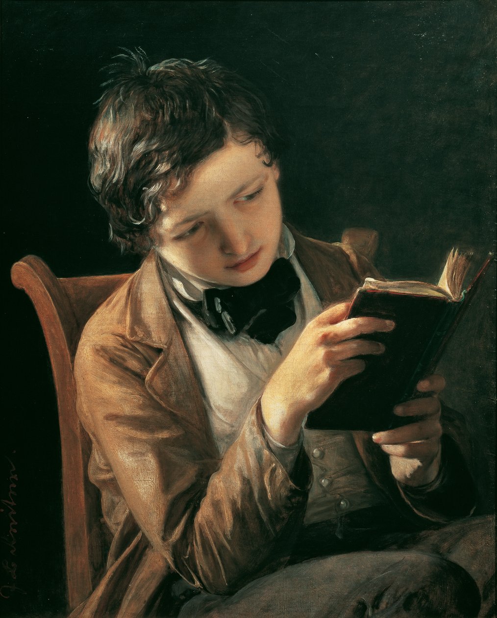Ragazzo che legge da Johann Baptist Reiter
