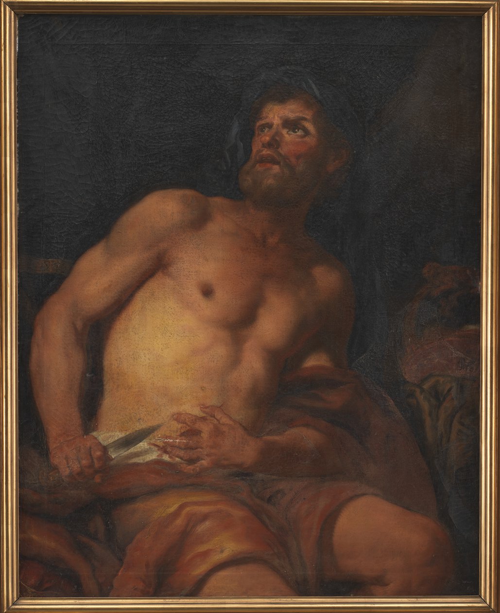 La morte di Catone il Giovane da Johann Carl Loth
