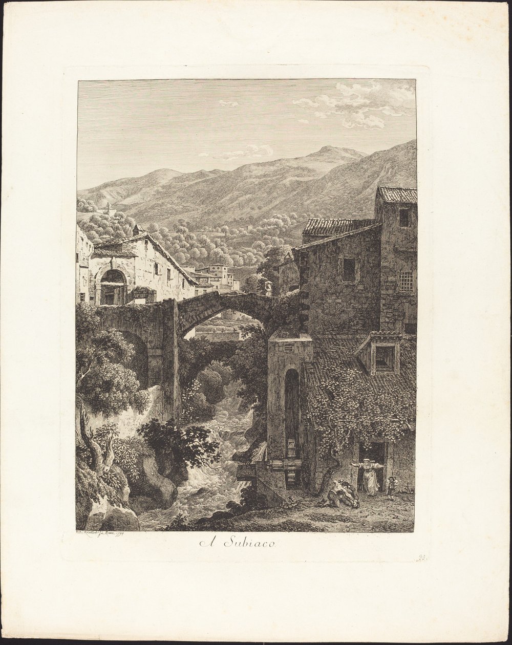 A Subiaco da Johann Christian Reinhart
