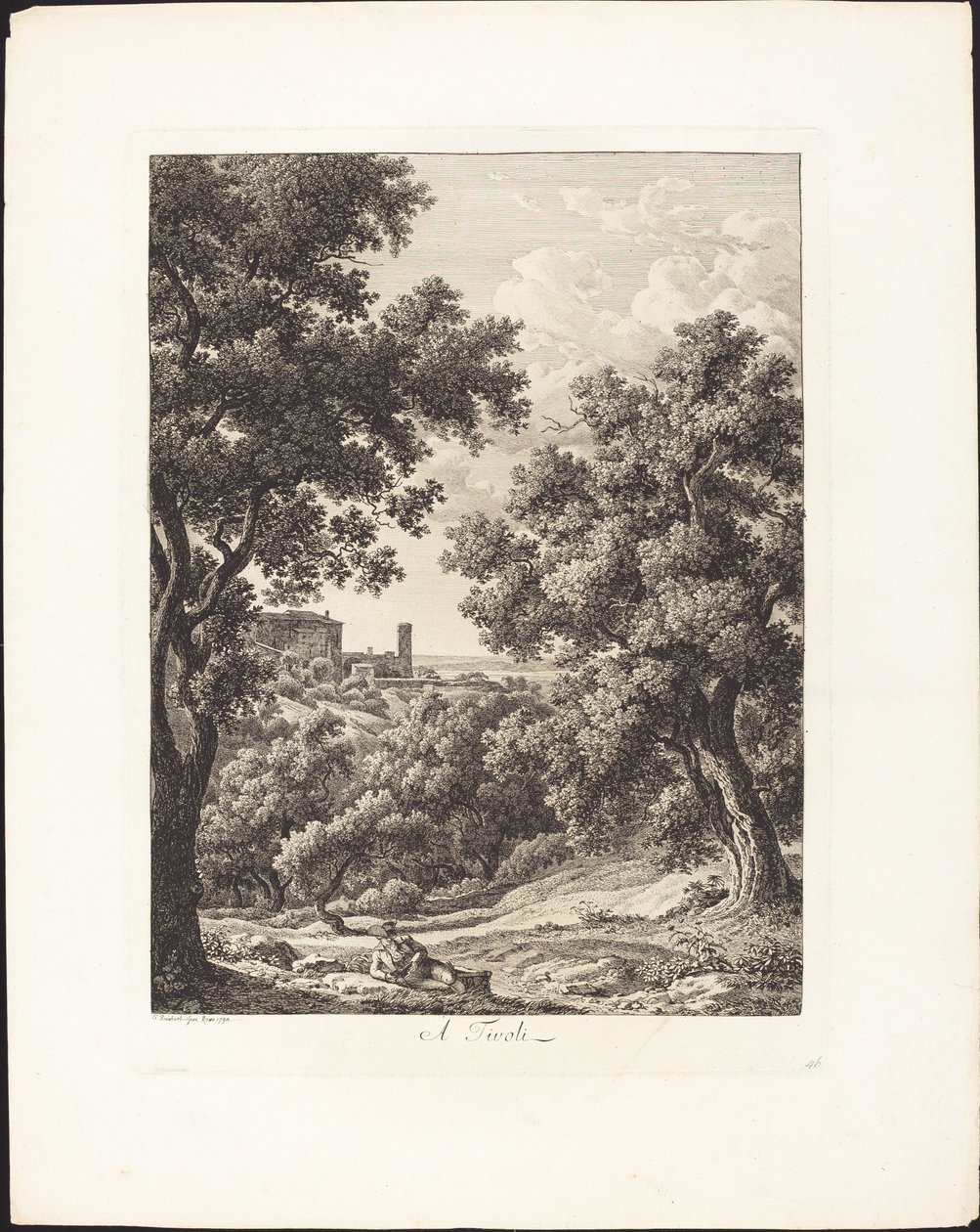 A Tivoli da Johann Christian Reinhart