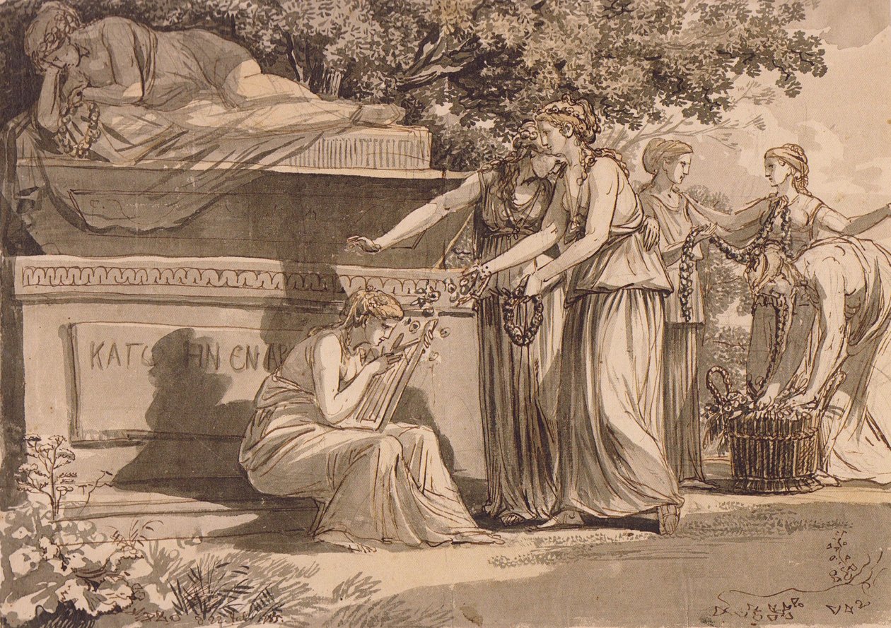 J C Reinhart Arcadia 1785 da Johann Christian Reinhart