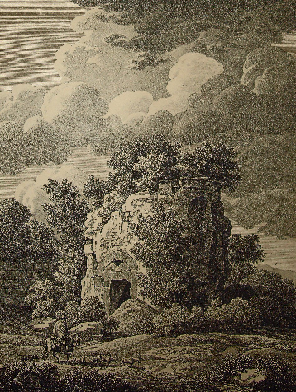 J C Reinhart Tomba Falerium 1796 da Johann Christian Reinhart