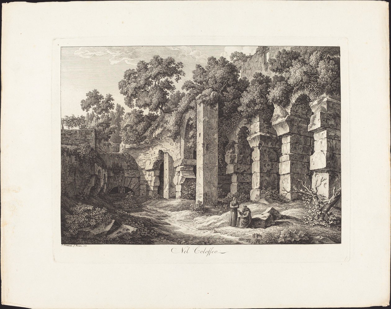 Nel Colosseo da Johann Christian Reinhart