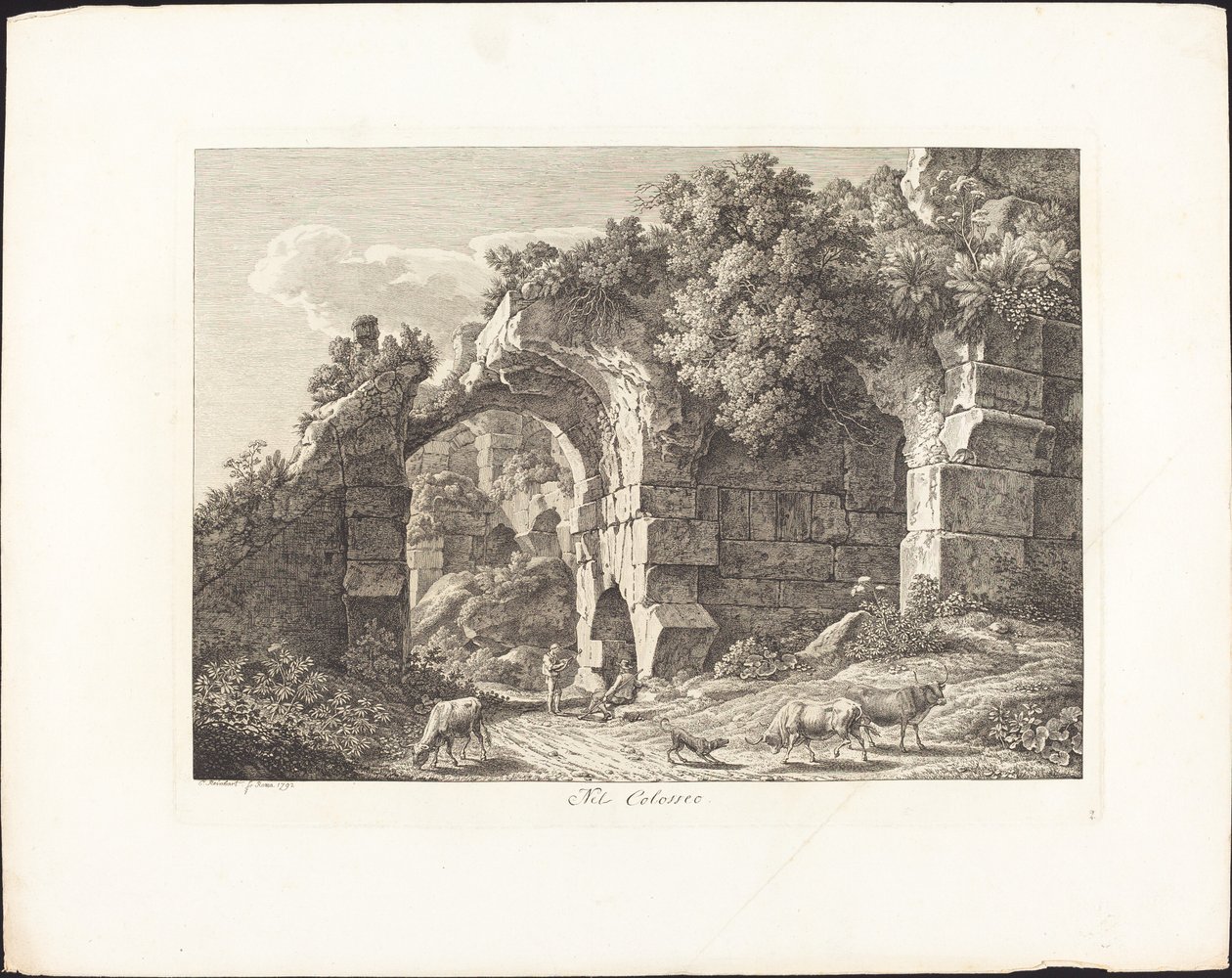 Nel Colosseo da Johann Christian Reinhart