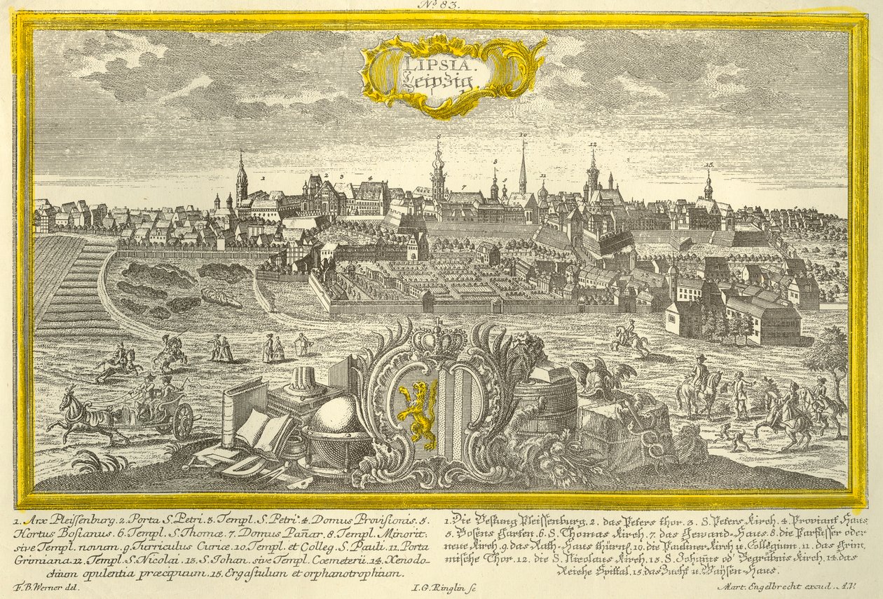 Lipsia da Johann Georg Ringlin