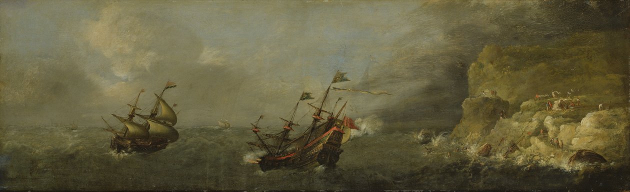 Paesaggio marino da Johann Georg Stuhr