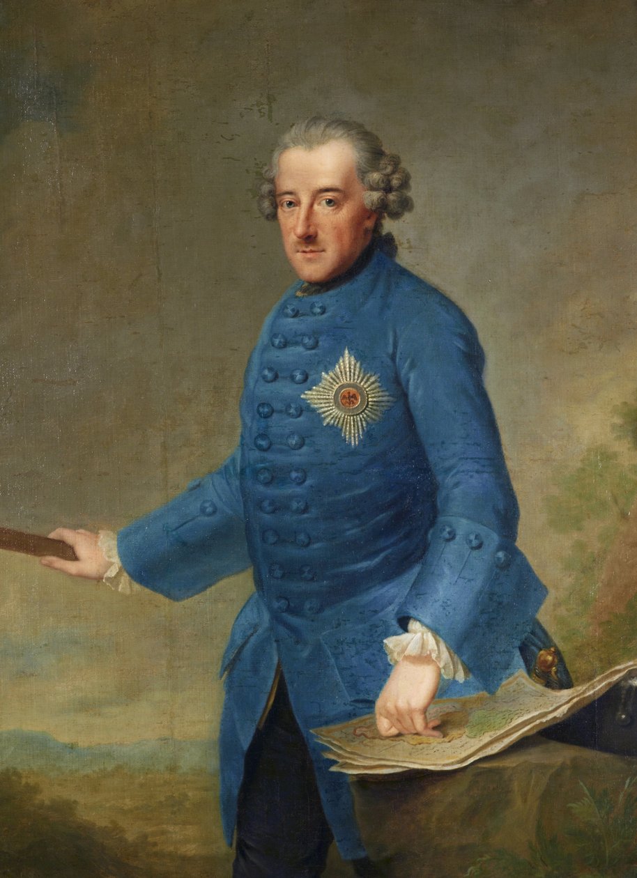 Federico il Grande da Johann Georg Ziesenis