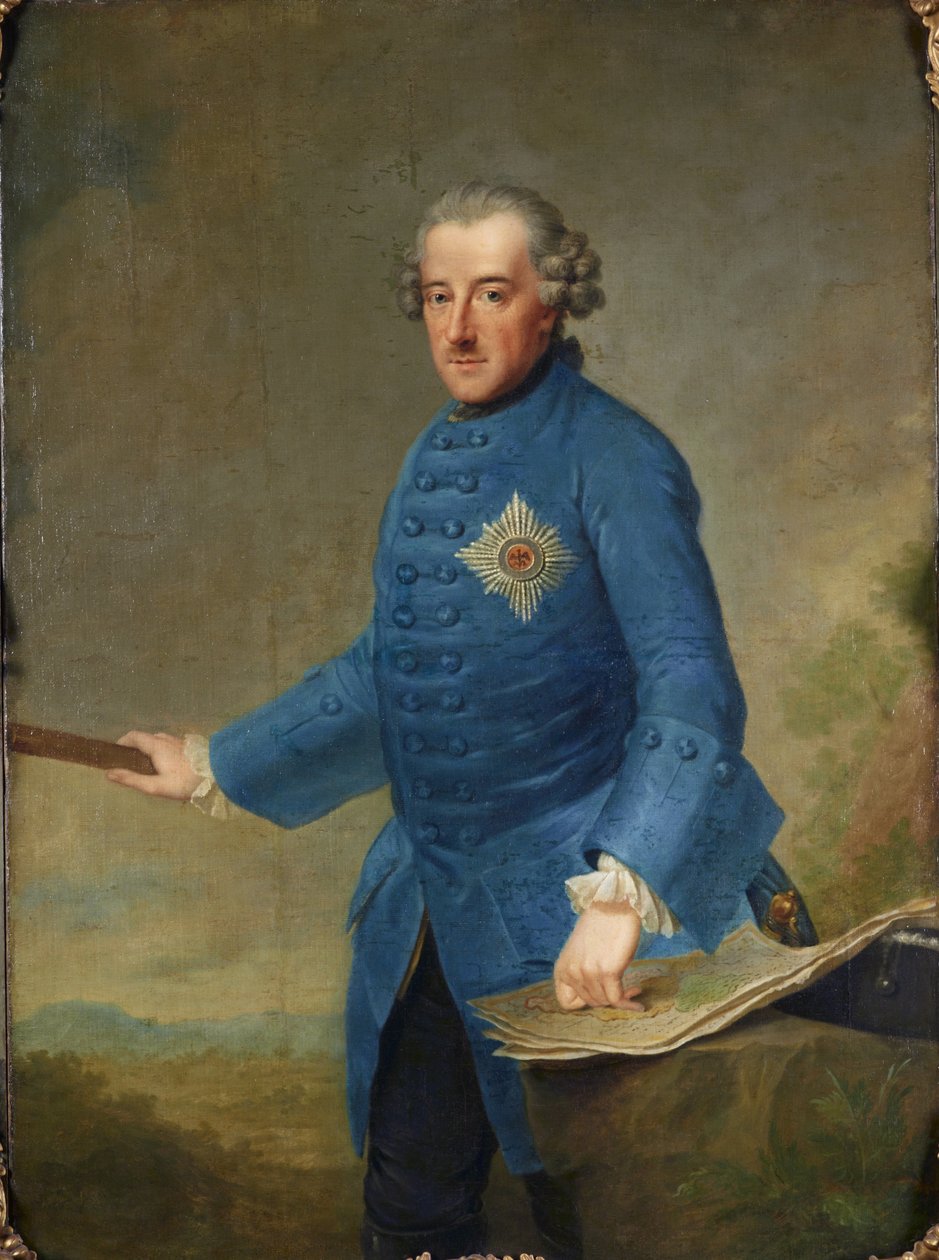 Federico il Grande da Johann Georg Ziesenis
