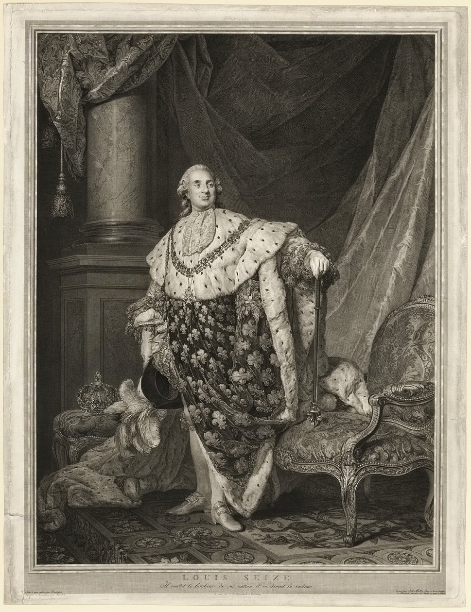Luigi XVI da Johann Gotthard von Muller