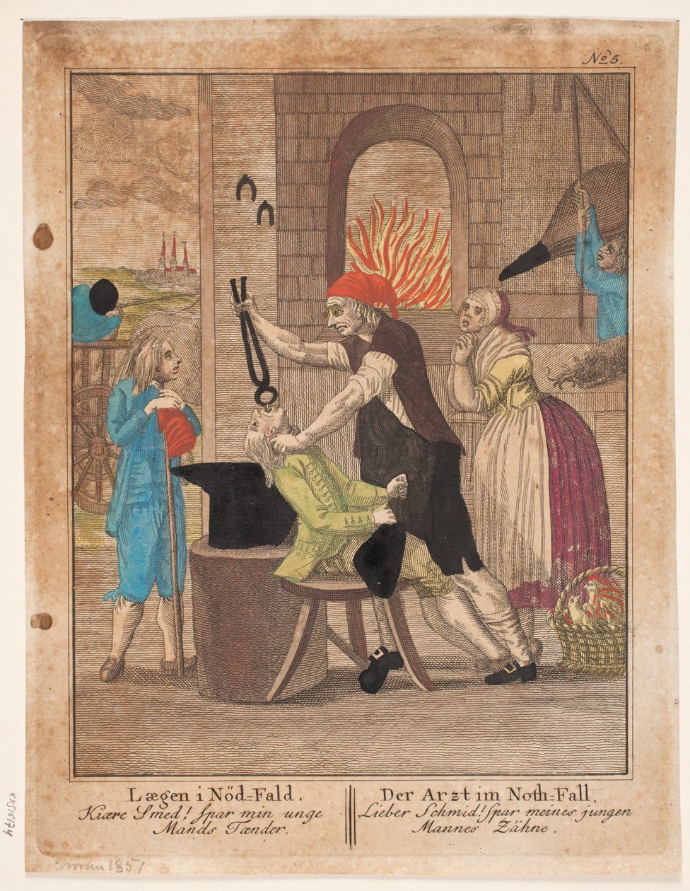 Il medico in caso di emergenza da Johann Gottlieb Friedrich