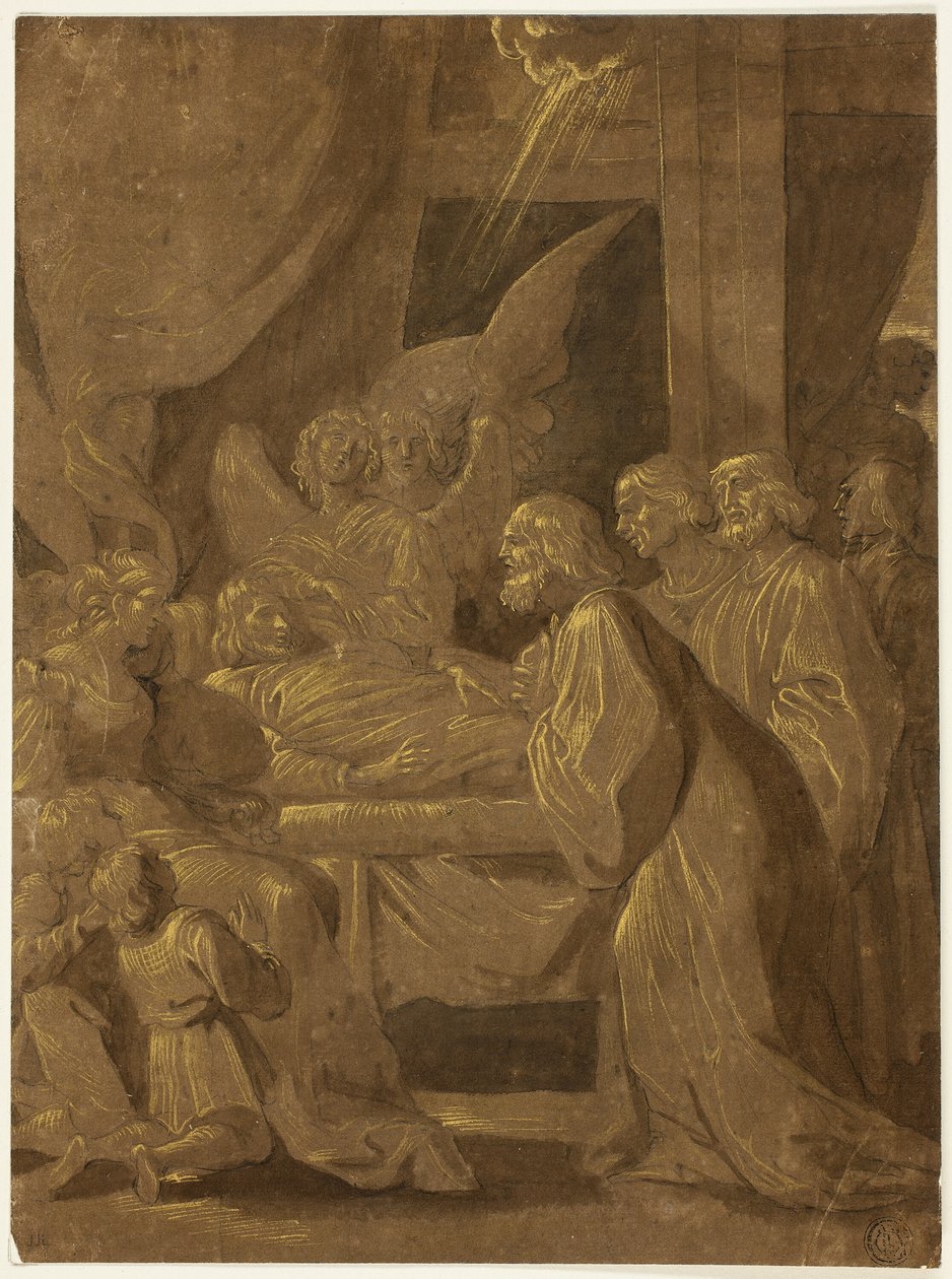 Guarigione del paralitico da Johann Gottlieb Prestel