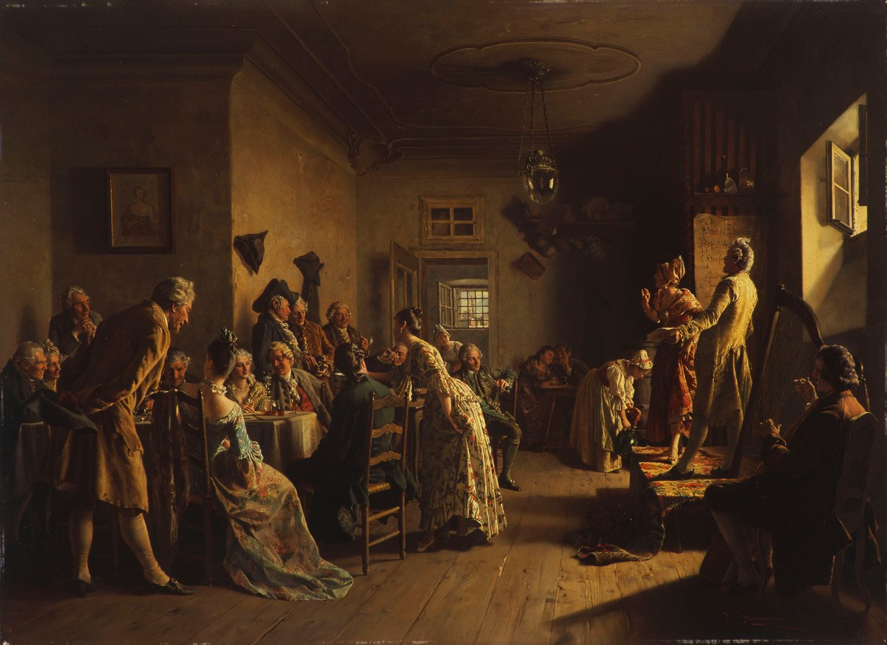 Gli Attori; Die Schauspieler da Johann Hamza