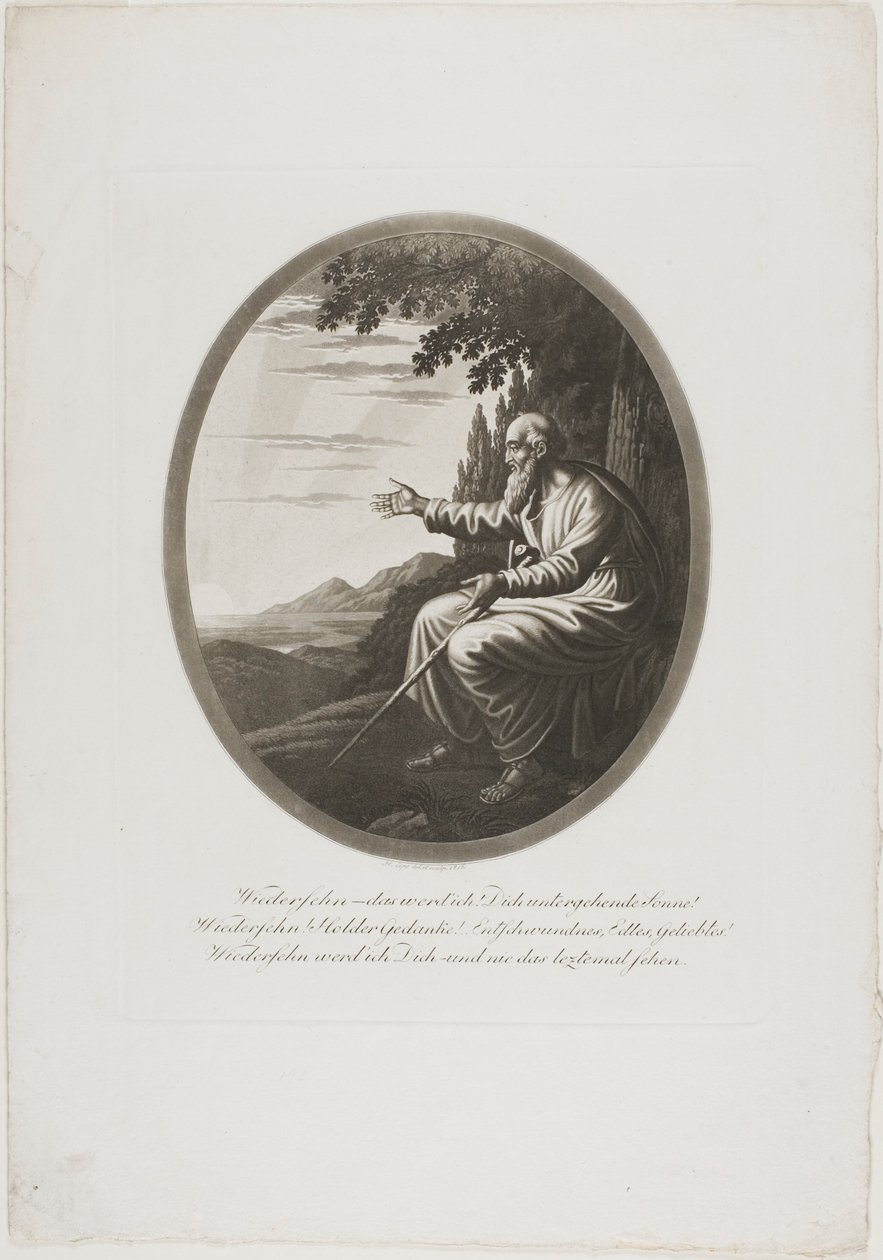 Addio da Johann Heinrich Lips