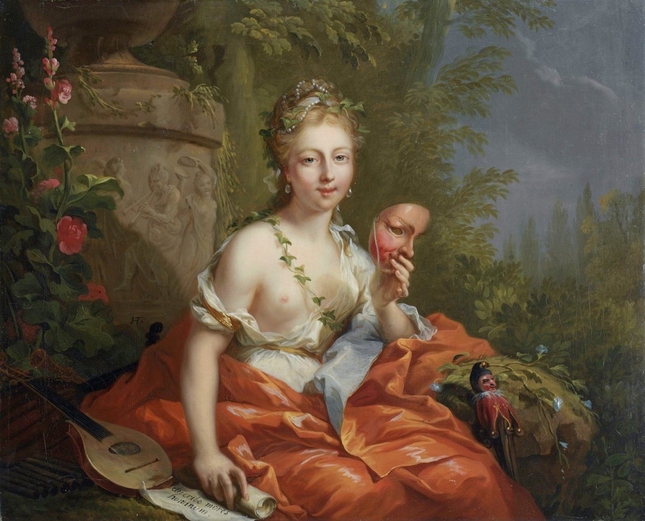 Le Nove Muse - Thalia (Commedia) da Johann Heinrich Tischbein