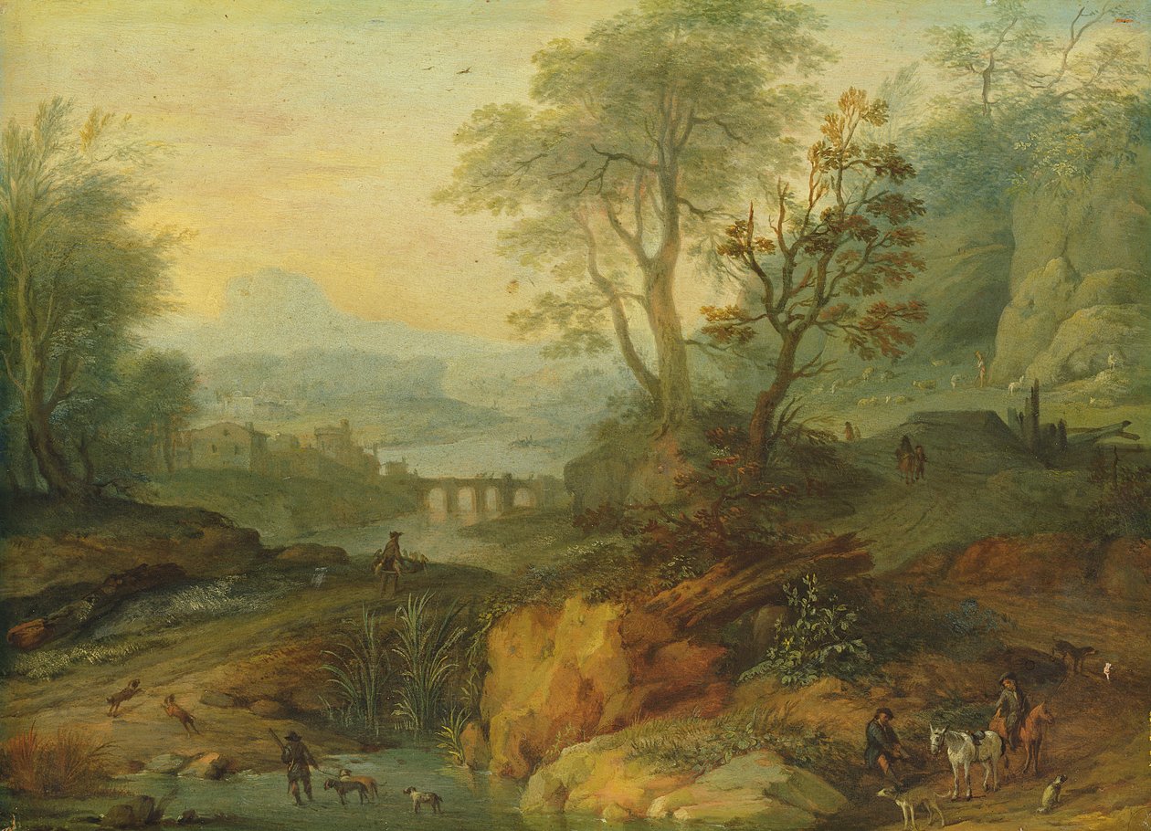 Paesaggio da Johann Holst