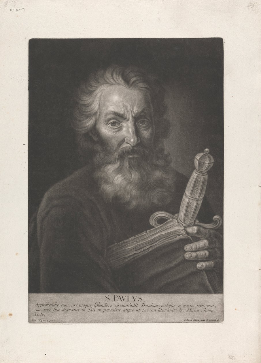 San Paolo da Johann Jacobus Haid
