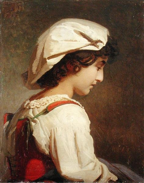 Ragazza italiana da Johann Koler