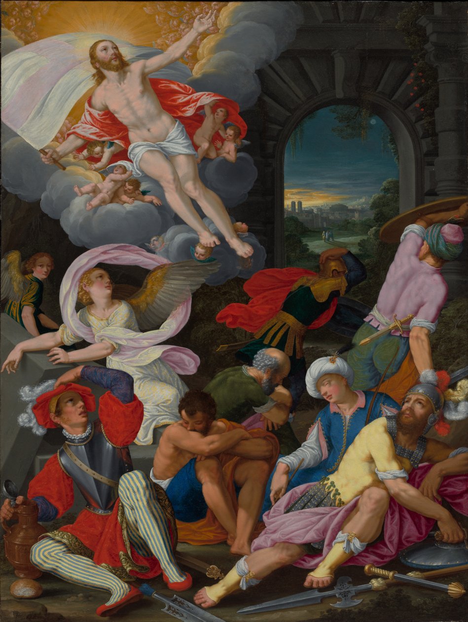 La resurrezione di Cristo, 1622 da Johann König