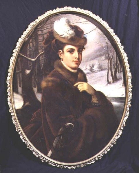 Ritratto di una elegante signora austriaca da Johann Kurtweil