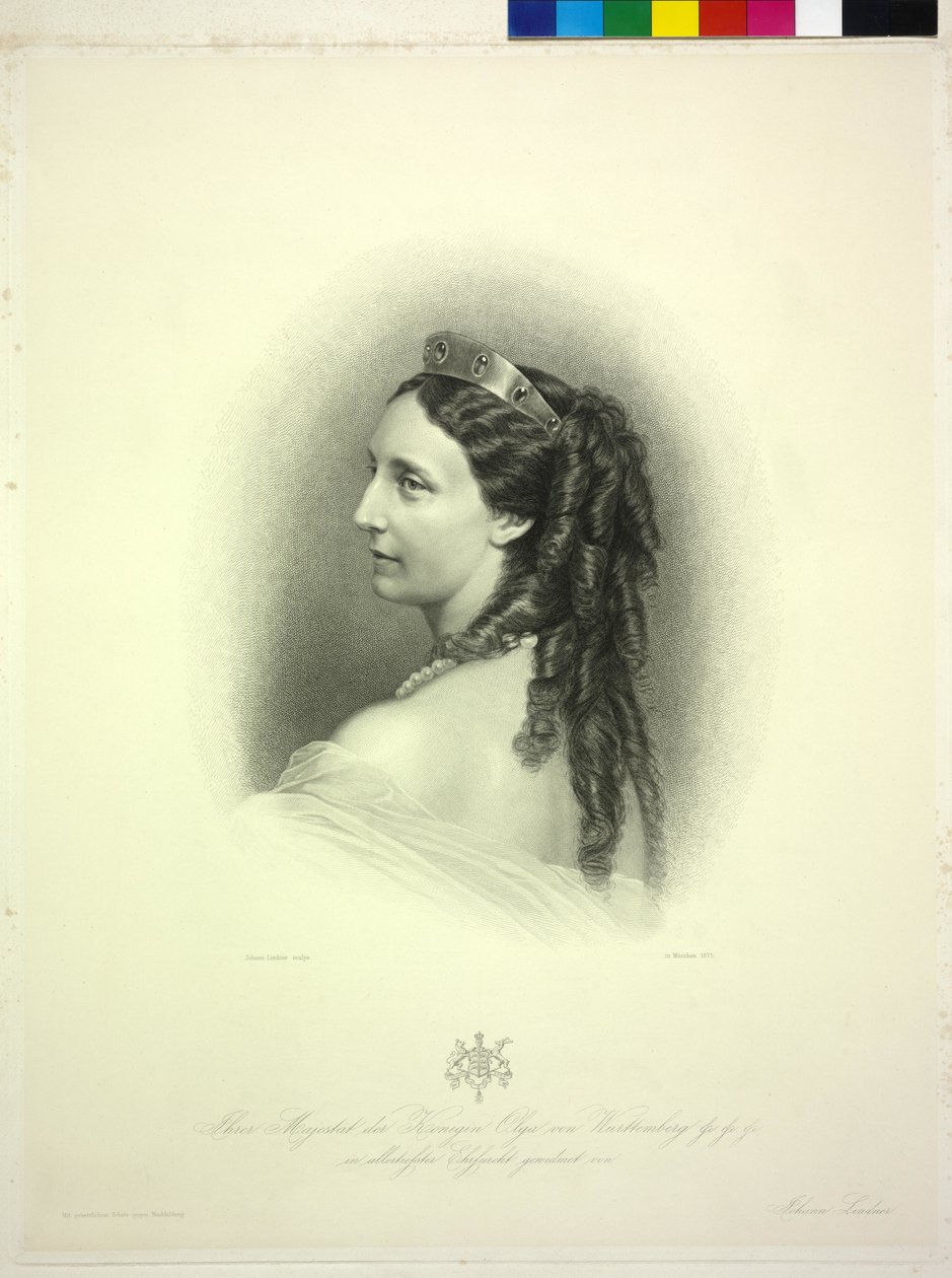 Granduchessa di Russia Olga da Johann Lindner