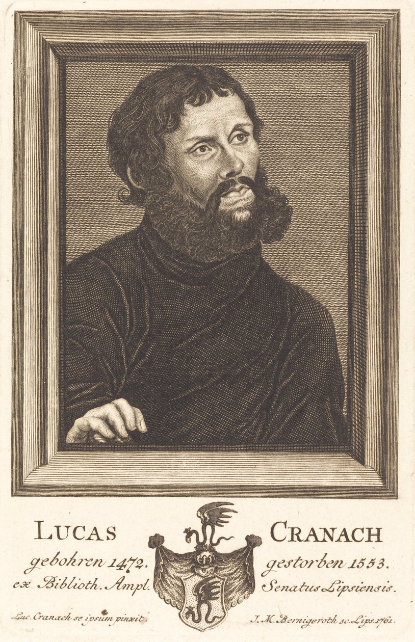 Lucas Cranach da Johann Martin Bernigeroth