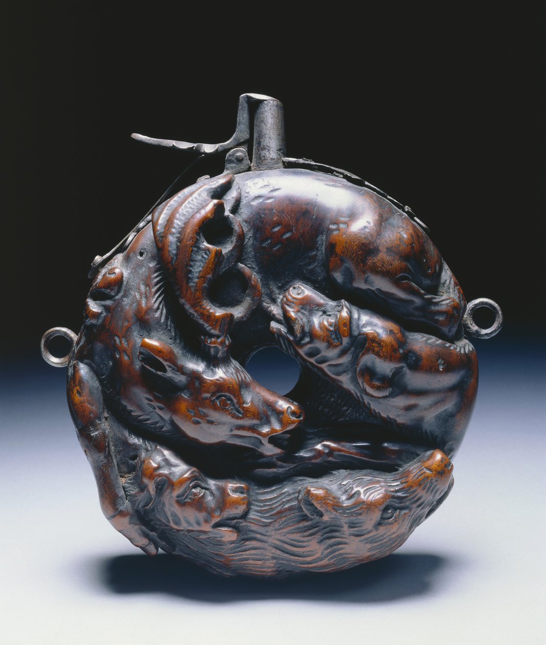 Fiaschetta da polvere, c.1680 da Johann Michael Maucher