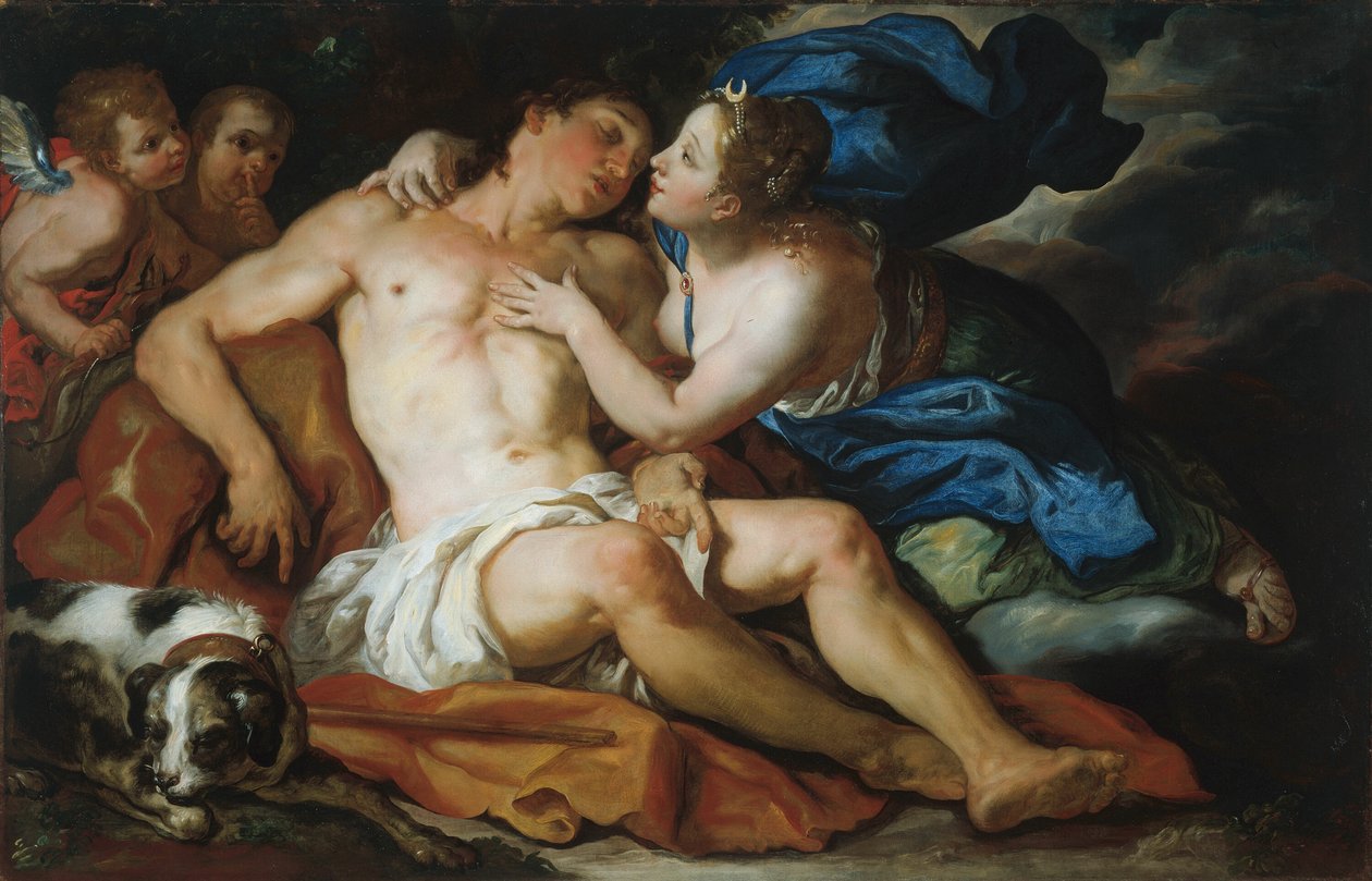 Diana ed Endimione da Johann Michael Rottmayr
