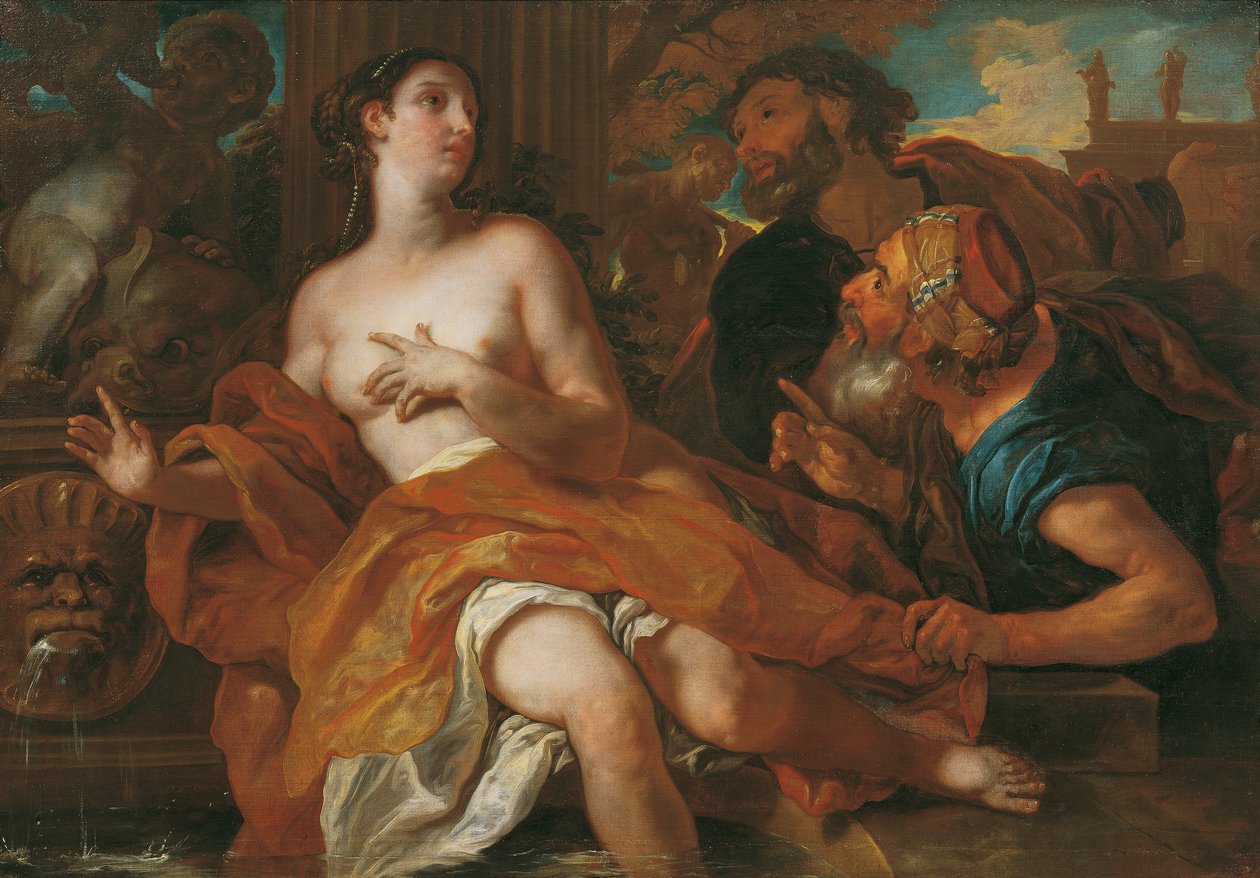 Susanna e i vecchioni da Johann Michael Rottmayr