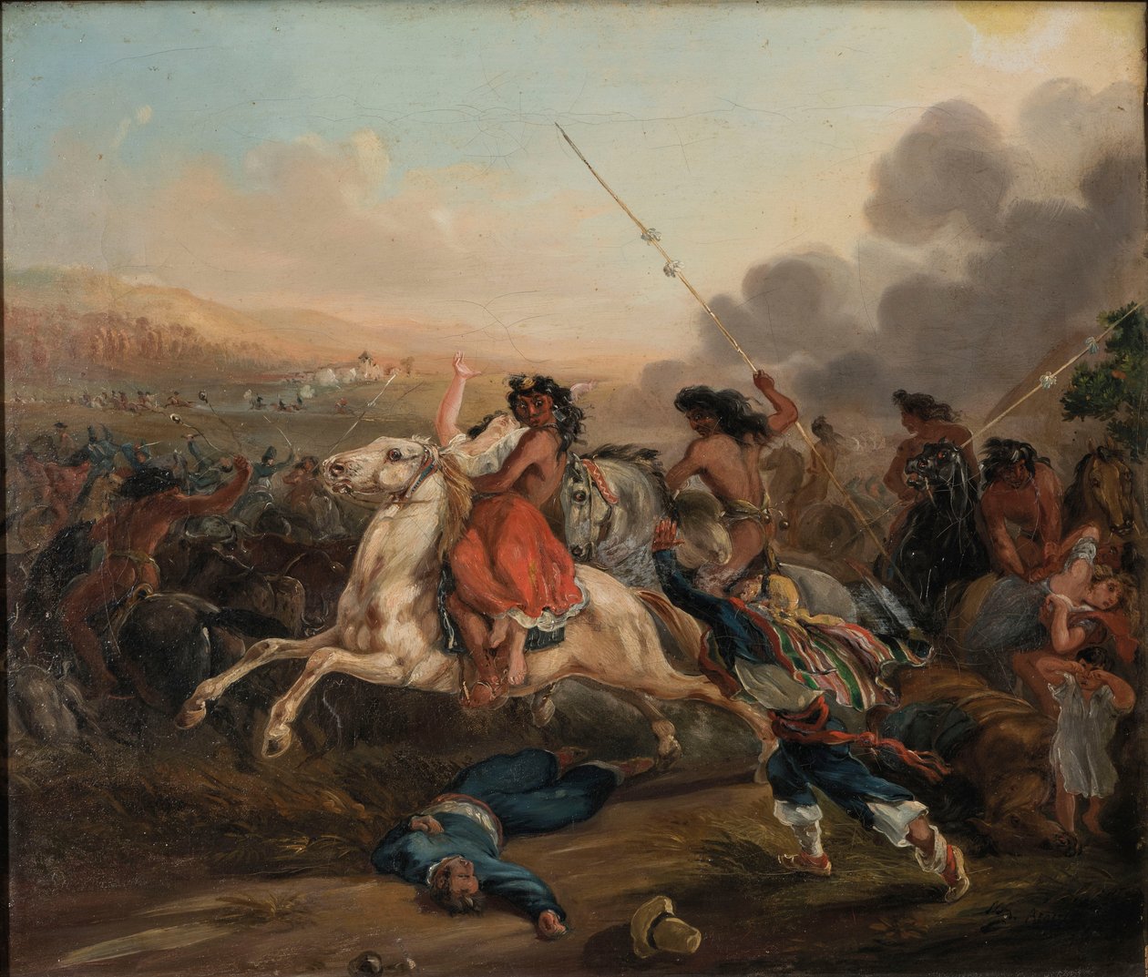 El rapto (El Malón) da Johann Moritz Rugendas