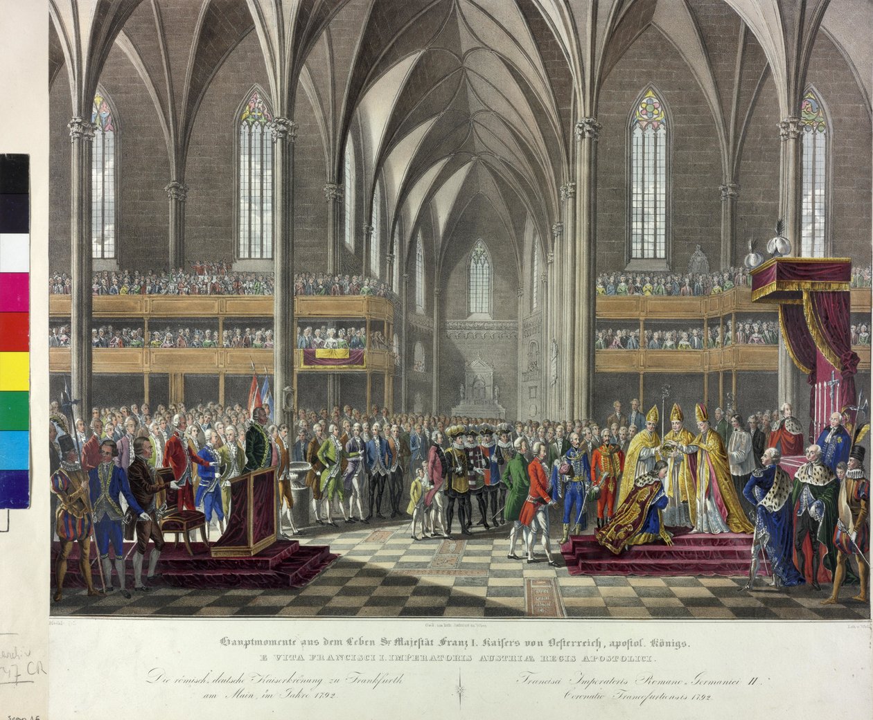 Incoronazione imperiale 1792 da Johann Nepomuk Hoechle
