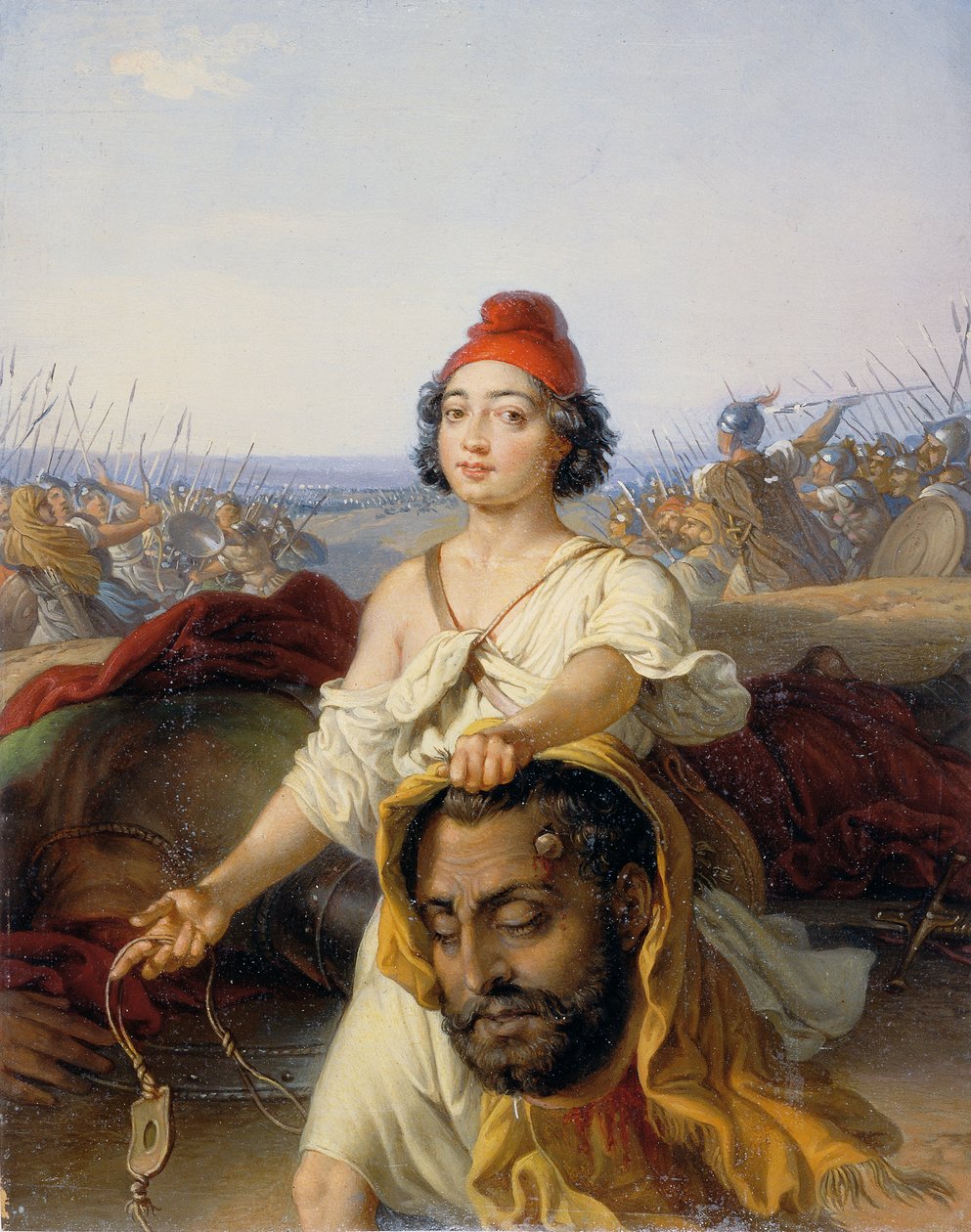Davide con la testa di Golia da Johann Peter Krafft