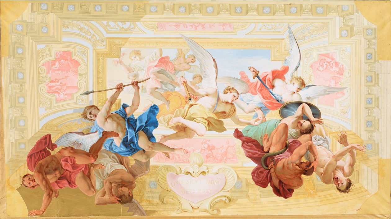 Caduta degli angeli da Johann Peter Krafft