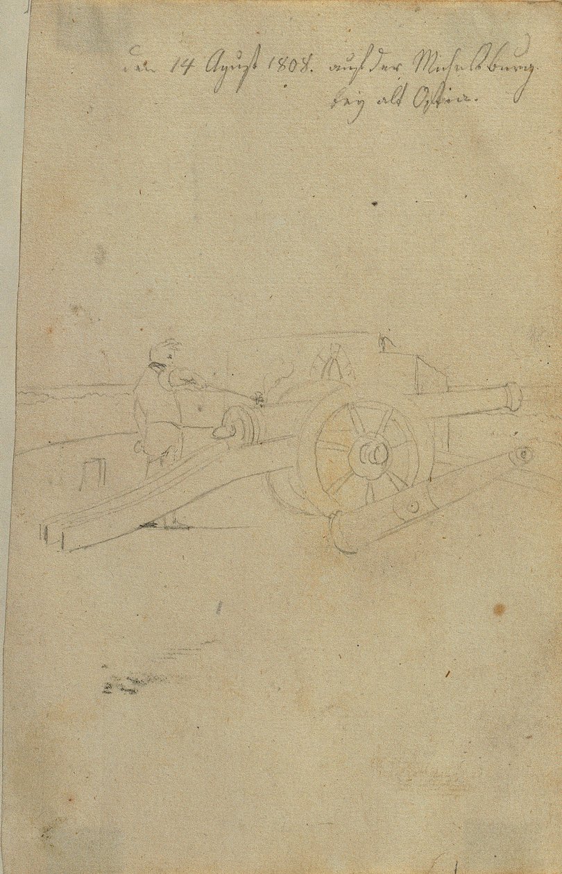 Episodio al Castello di Michel presso Ostia da Johann Peter Krafft