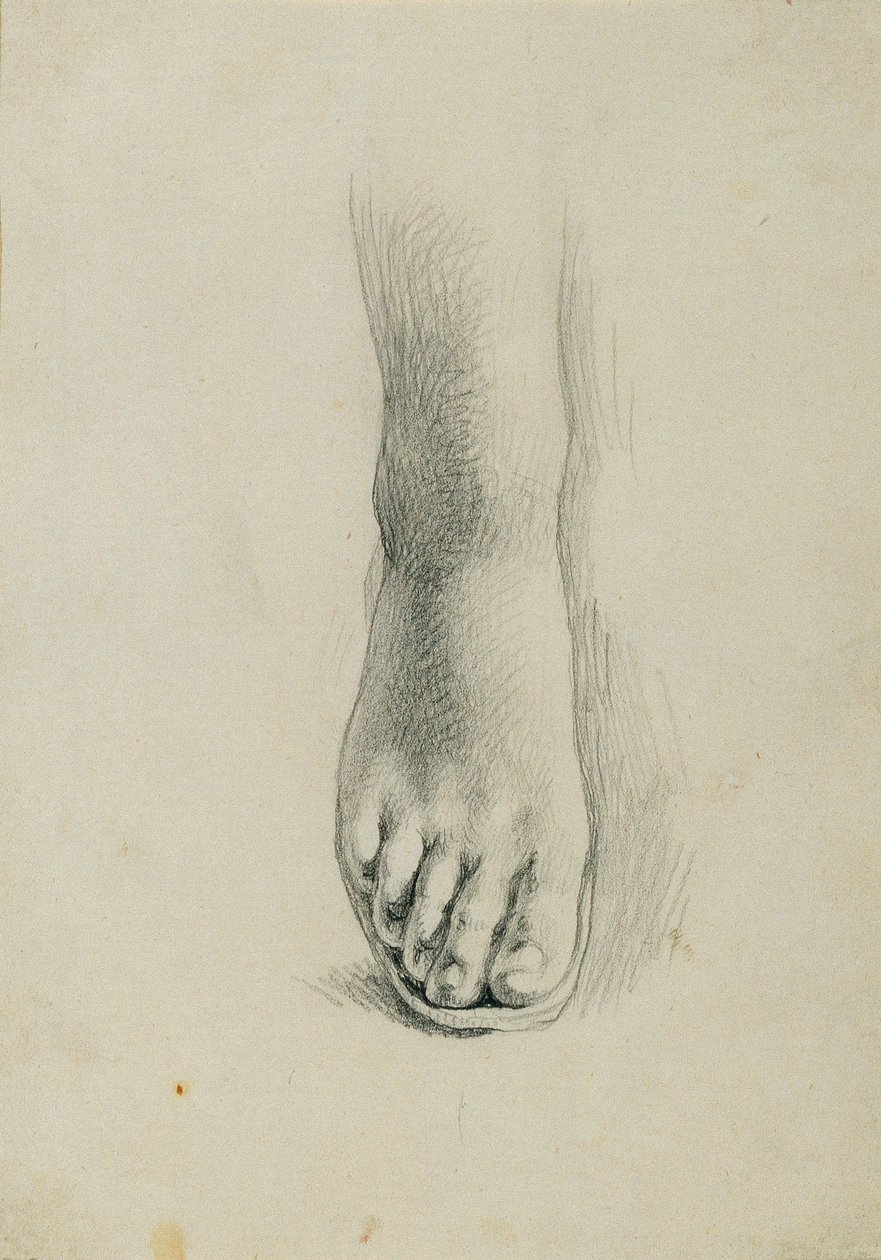 Studio di piedi per "Arindal e Daura" da Johann Peter Krafft