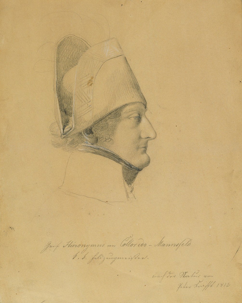 Conte Hieronymus von Colloredo-Mannsfeld da Johann Peter Krafft