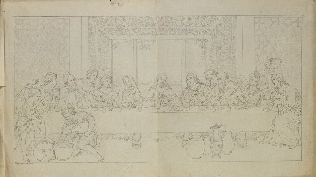 Nozze di Cana da Johann Peter Krafft