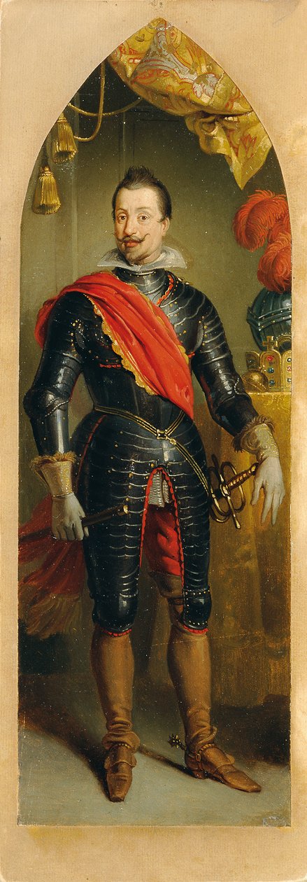Imperatore Ferdinando II in piedi da Johann Peter Krafft