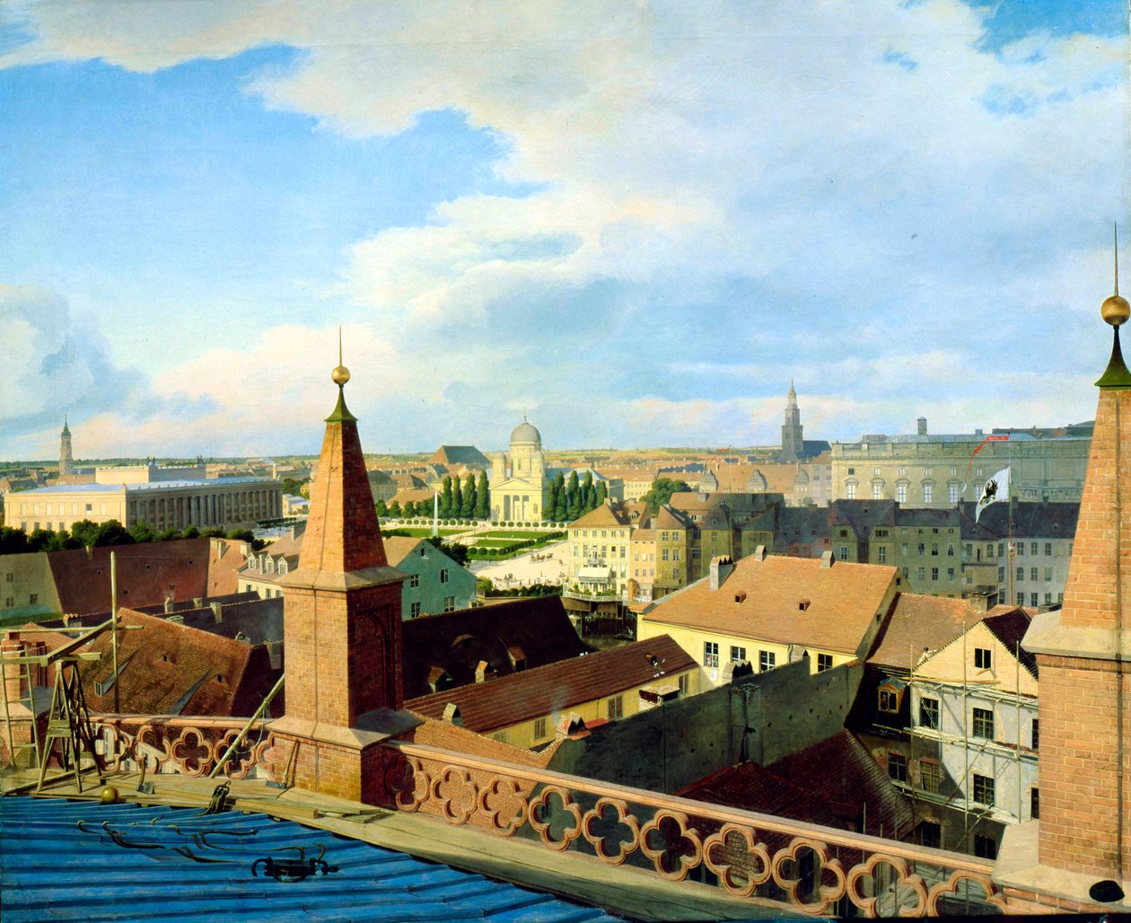 Berlino, metà XIX secolo da Johann Philipp Eduard Gartner