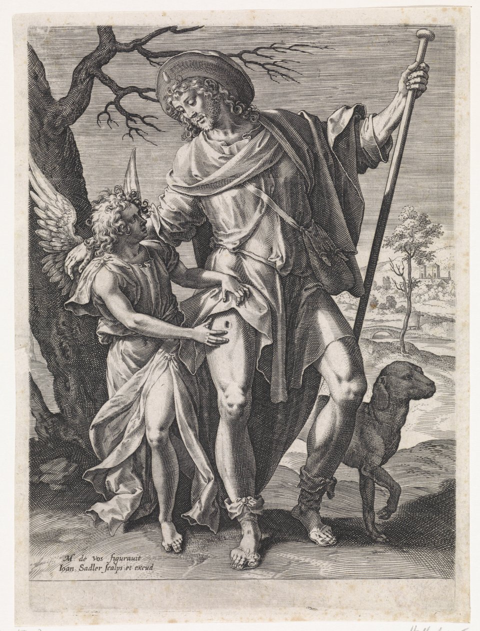 San Rocco da Johann Sadeler (I)