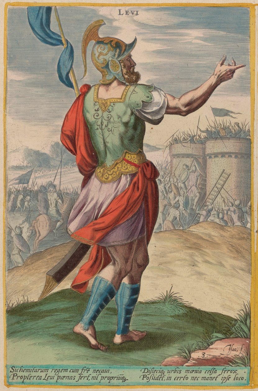 Levi, c. 1585 da Johann Sadeler I
